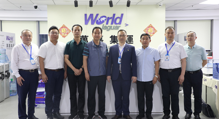 山东省交通与物流协会领导莅临万嘉调研指导